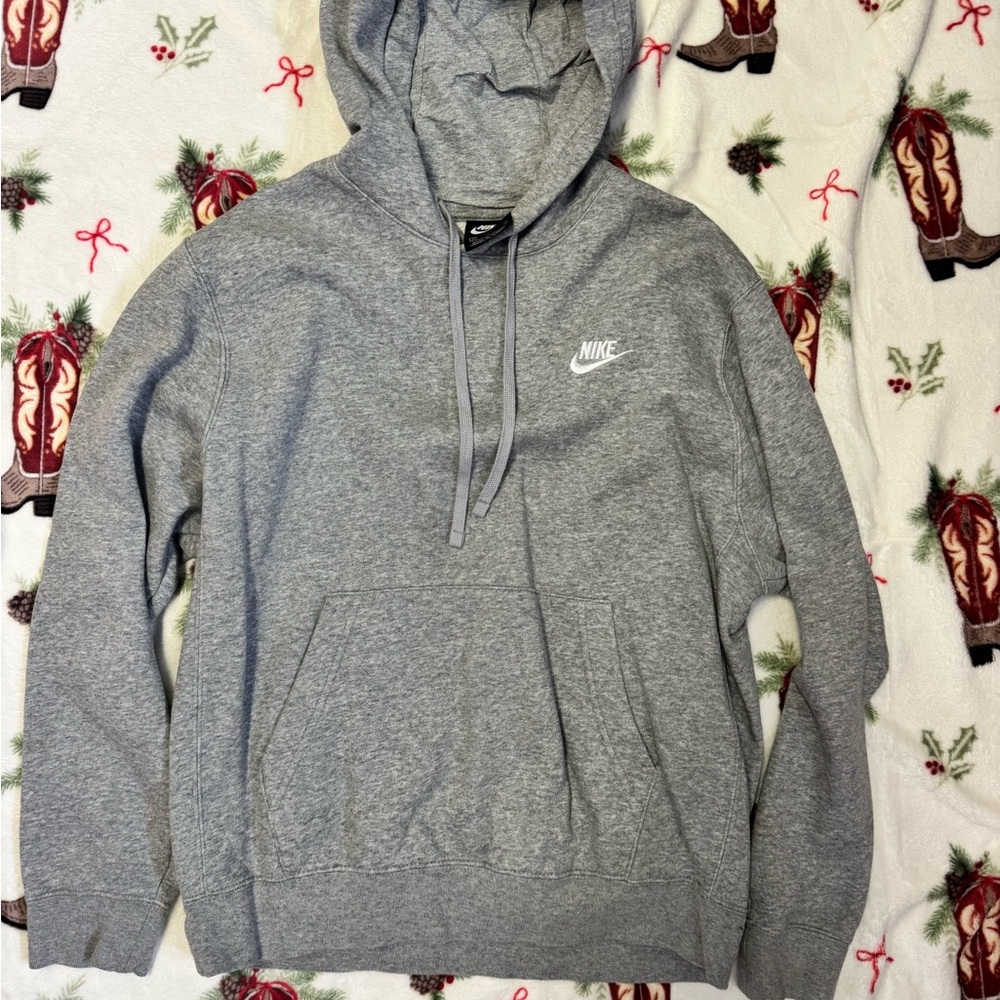 Nike Men's Gray Hoodie